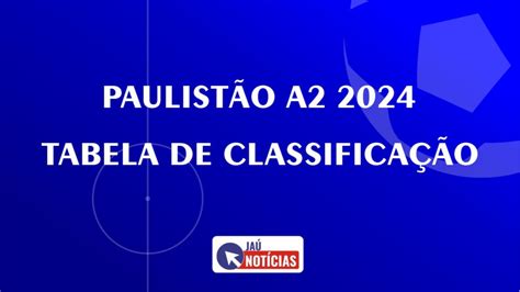 campeonato paulista 2024 a2 classificação